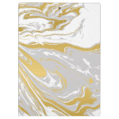 Kantoor gepersonaliseerde marmer klembord (Achterkant)