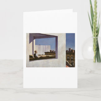 Kantoor in een kleine stad - Edward Hopper Kaart