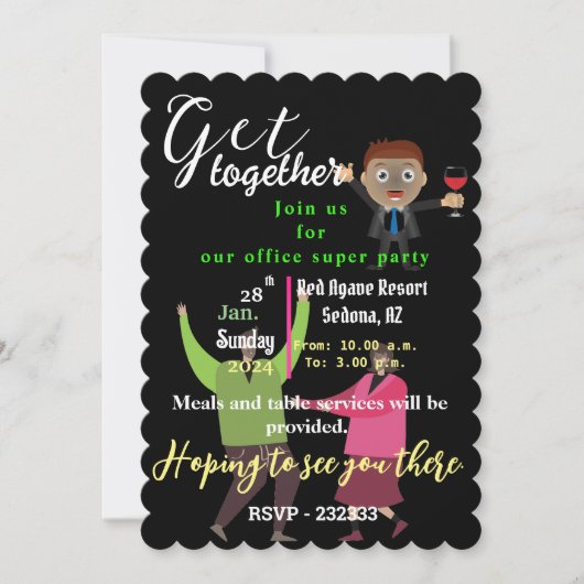 Kantoor Kaart (Voorkant)