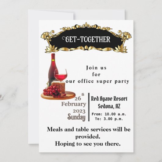 Kantoor Kaart (Voorkant)