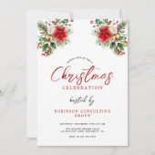 Kantoor kerst feestdag kaart (Voorkant)