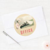 Kantoor Moving Box Sticker Label (Envelop)