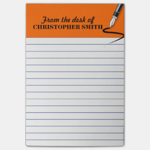 Kantoor organisator oranje Post-it® notitie PERSO Notes