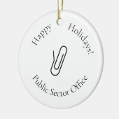 Kantoor Ornament van de overheidssector (Links)