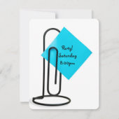 Kantoor Party Herinnering post het notitie Kaart (Voorkant)