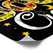 Kantoor Personeel Boo Crew Funny Halloween Matchin Poster (Hoek)