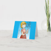 Kantoor Politieke Cartoon Bedankkaart (Voorkant)