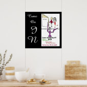 Kantoor Poster/wandkunst Poster (Keuken)