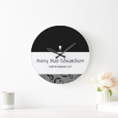 Kantoor Pro Damask Grote Klok (Huis)