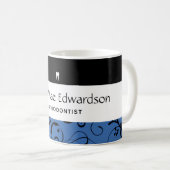 Kantoor Pro Damask Koffiemok (Voorkant rechts)