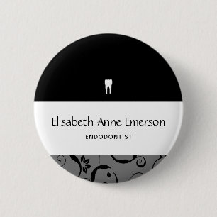 Kantoor Pro Damask Ronde Button 5,7 Cm