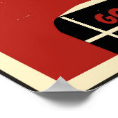 Kantoor propaganda: waterkoeling poster (Hoek)