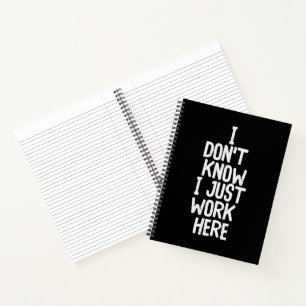 Kantoor Quote Grappig Notitieboek