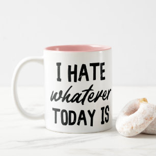Kantoor Quote Grappige Twee-Tone Koffie Mok