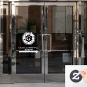 Kantoor Raamsticker (Kantoordeur)