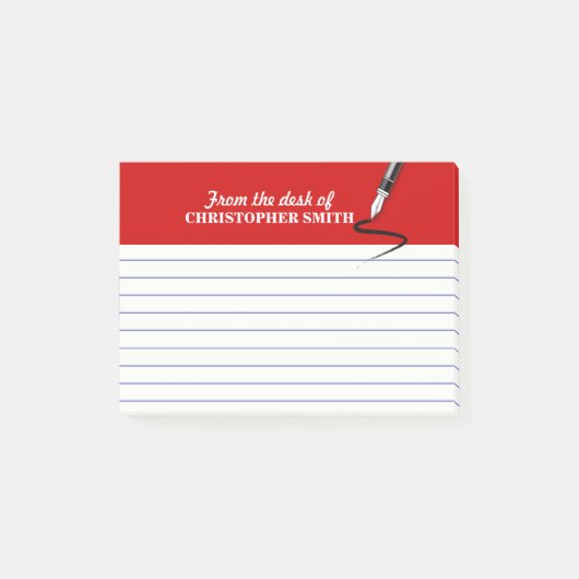 Kantoor red Post-it® note MINI (Voorkant)