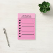 Kantoor roze Post-it® notitie PERSONALIZE Post-it® Notes (Kantoor)