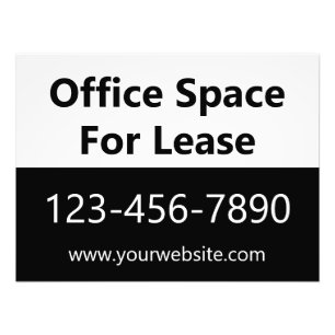 Kantoor Ruimte voor lease Telefoon Website Window  Foto Afdruk