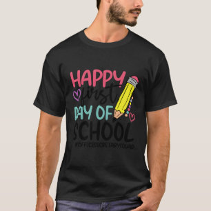 Kantoor Secretaris Squad Happy First Day van Schoo T-shirt