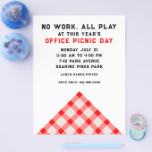 Kantoor Summer Party Flyer (Enkel)