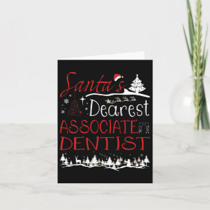 Kantoor Tandarts Kerstmis Baan Grappige Kerstmis Kaart