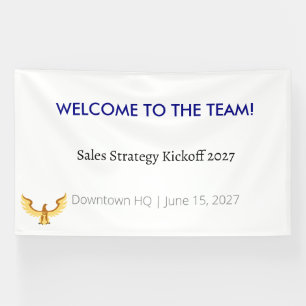 Kantoor Vinyl Banner (Zakelijke Evenementen)