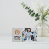 Kantoor Visitekaartje (Staand voorkant)