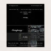 Kantoor Visitekaartjes (Buitenkant ongevouwen)