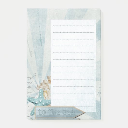Kantoor - Zeeduivel - strand Post-it® Notes (Voorkant)