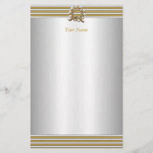 Kantoorartikelen Elegant Goud Zilver Wit Parel Briefpapier
