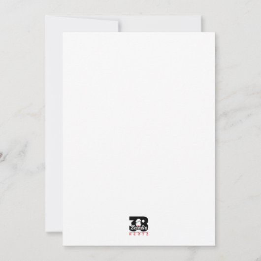 Kantoorfeestje Feestdagenkaart (Achterkant)