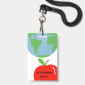 Kantoorkaart Badge (Achterkant met lanyard)
