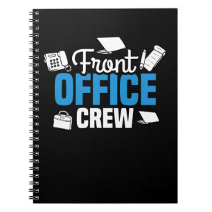 Kantoorpersoneel Front Office Manager Notitieboek