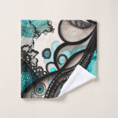 kantwerkster bad handdoek (Wasdoekje)