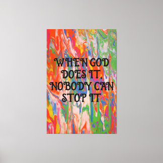 Kanvasdruk 'Vertrouwen' Canvas Afdruk