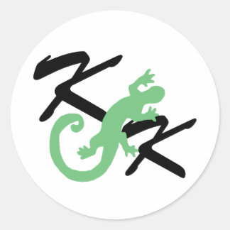 Kanweienea Kreations Ronde Sticker