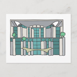 Kanzleramt in Berlijn Briefkaart