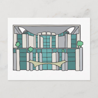 Kanzleramt in Berlijn Briefkaart
