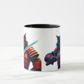 Kaoru el Gato Samurái – Felino Épico con Katana Mok (Midden)