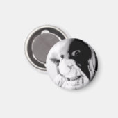 Kaos Anubis BLoody Face Good vs Evil Magnet Magneet (Voorkant / Achterkant)