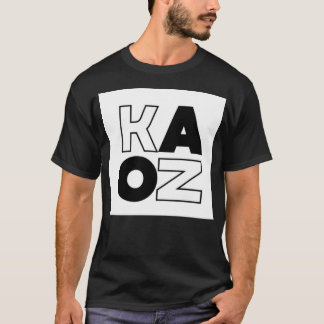 KAOZ black and white  T-shirt