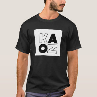 KAOZ black and white  T-shirt
