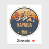 Kapalua, Hawaï Sticker (Vel)