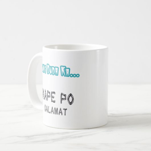 Kape Po Coffee Mug (Devant gauche)