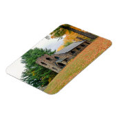 Kapel in herfst magneet (Linkerzijde)