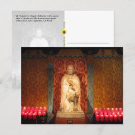 Kapel St. Peregrine, San Juan Capistrano, CA Briefkaart