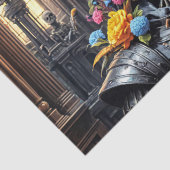 Kapel van Eeuwige Bloesems - Decoupage - Tissuepapier (Detail)