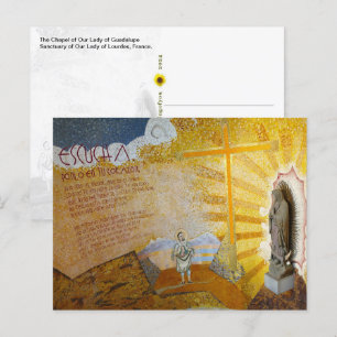 Kapel van Onze Lieve Vrouw van Guadalupe, Lourdes, Briefkaart