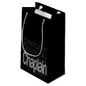 Kapelaan Extraordinaire Kleine Gift Bag Klein Cadeauzakje (Achterkant Gekanteld)