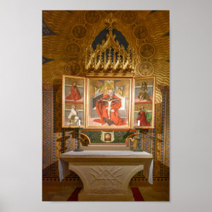 Kapelaltaar, Matthias Church, Boedapest, Hongarije Poster